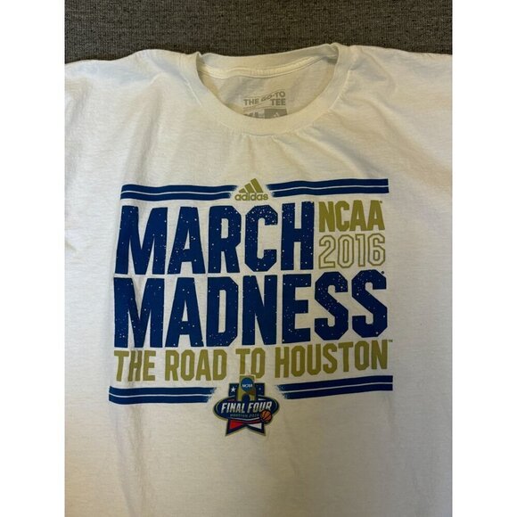 Adidas NCAA Final Four 2016 Houston Men’s Logo Of All Teams White Size XL - Picture 4 of 10